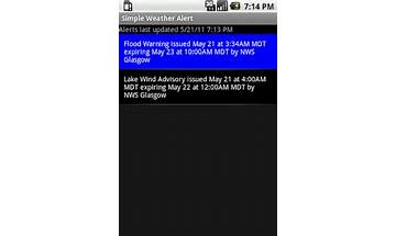 Simple Weather Alert for Android - Download the APK from Habererciyes